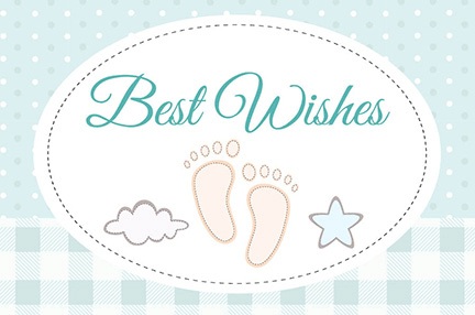 Best Wishes (Footprints)