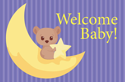 Welcome Baby (Moon)